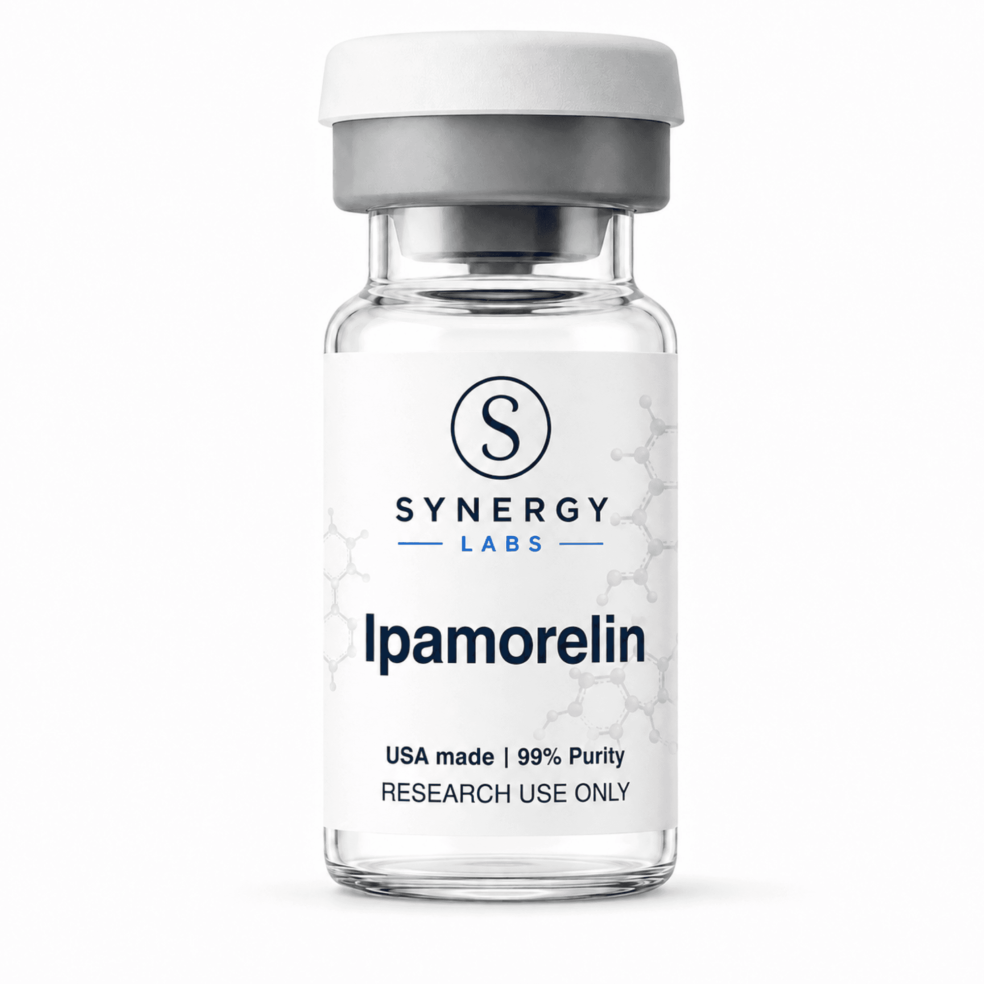Ipamorelin vial and packaging