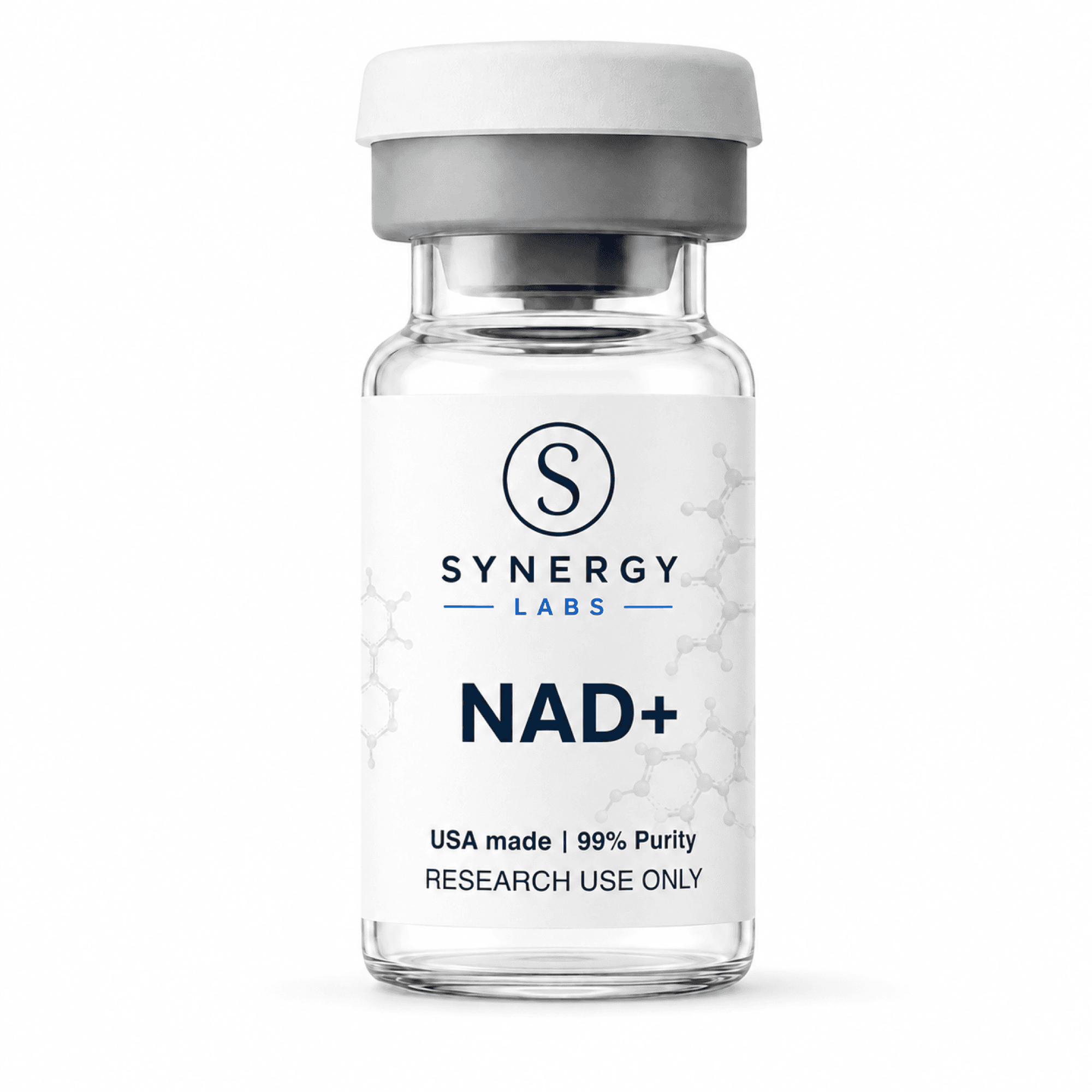 NAD+ vial and packaging