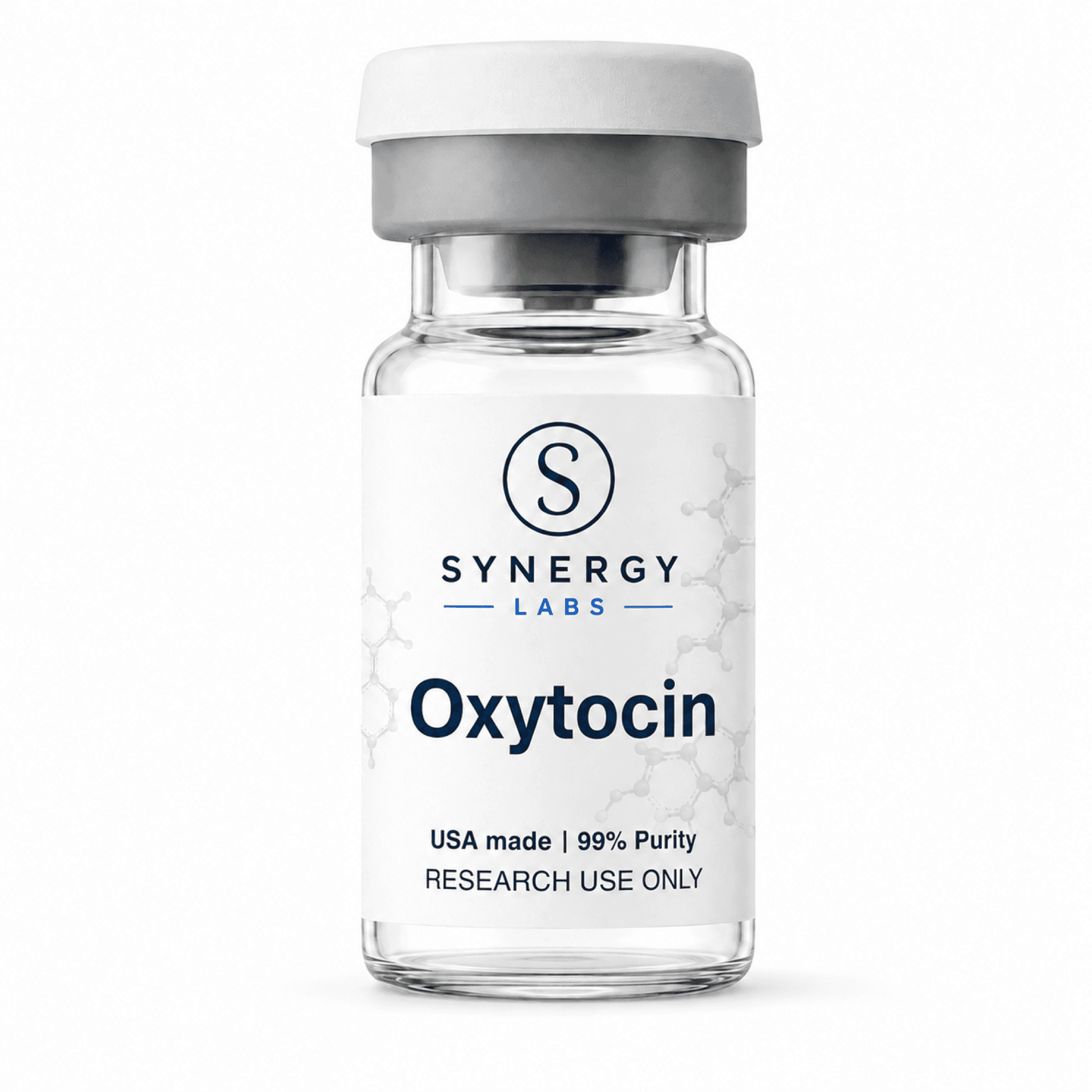 Oxytocin vial and packaging