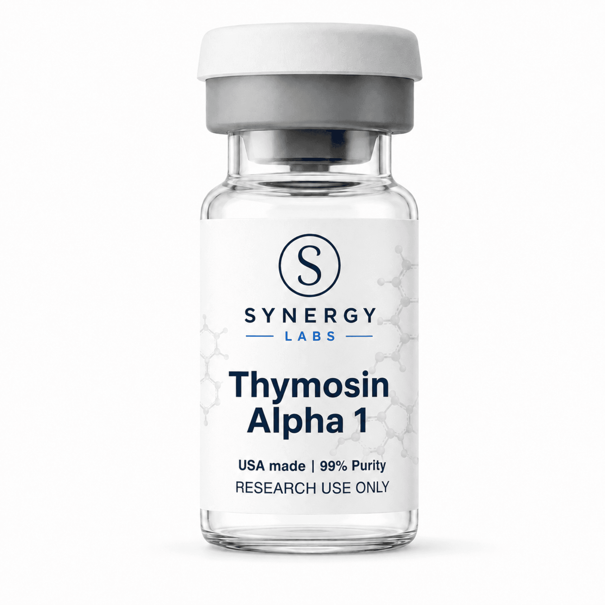 Thymosin Alpha 1 vial and packaging